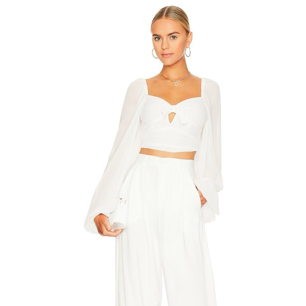 For Love And Lemons- Trisha Crop Top - Picture 7 of 9